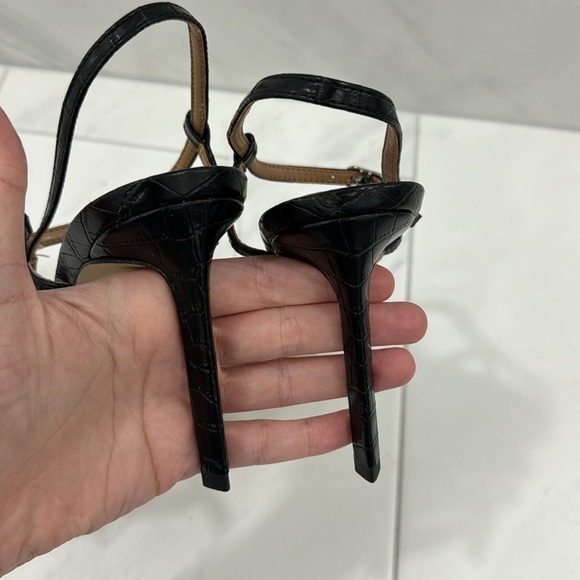 Sam Edelman Black Strappy Heels - Picture 10 of 16